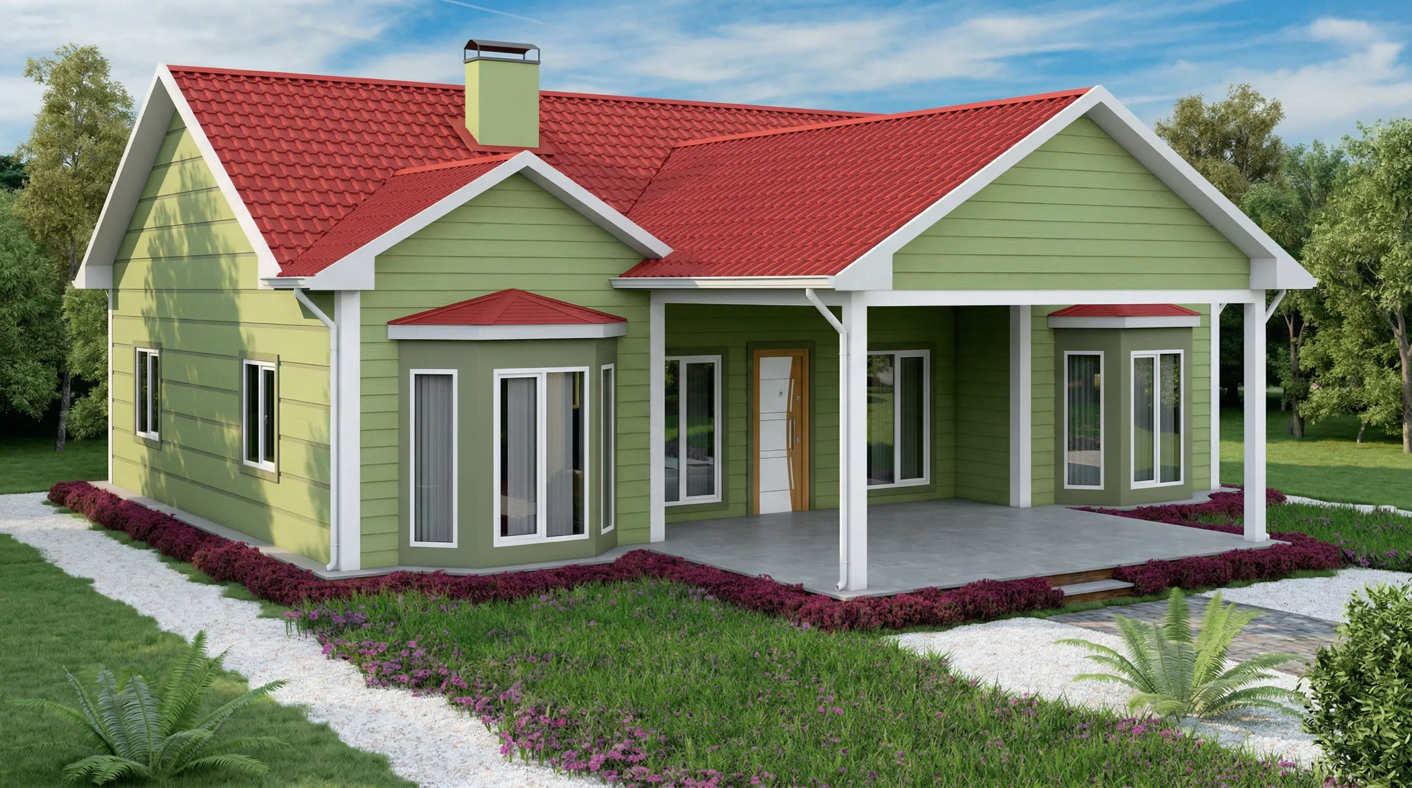 157 m² Çelik Ev Fiyatları