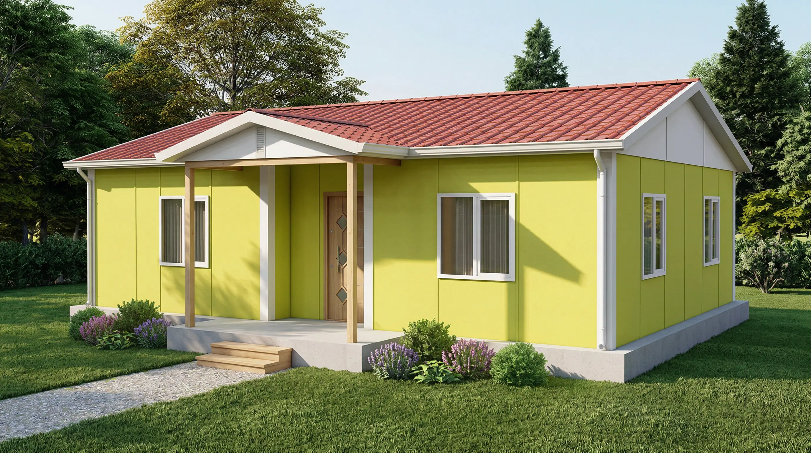 82 m² Prefabrik Ev Fiyatları