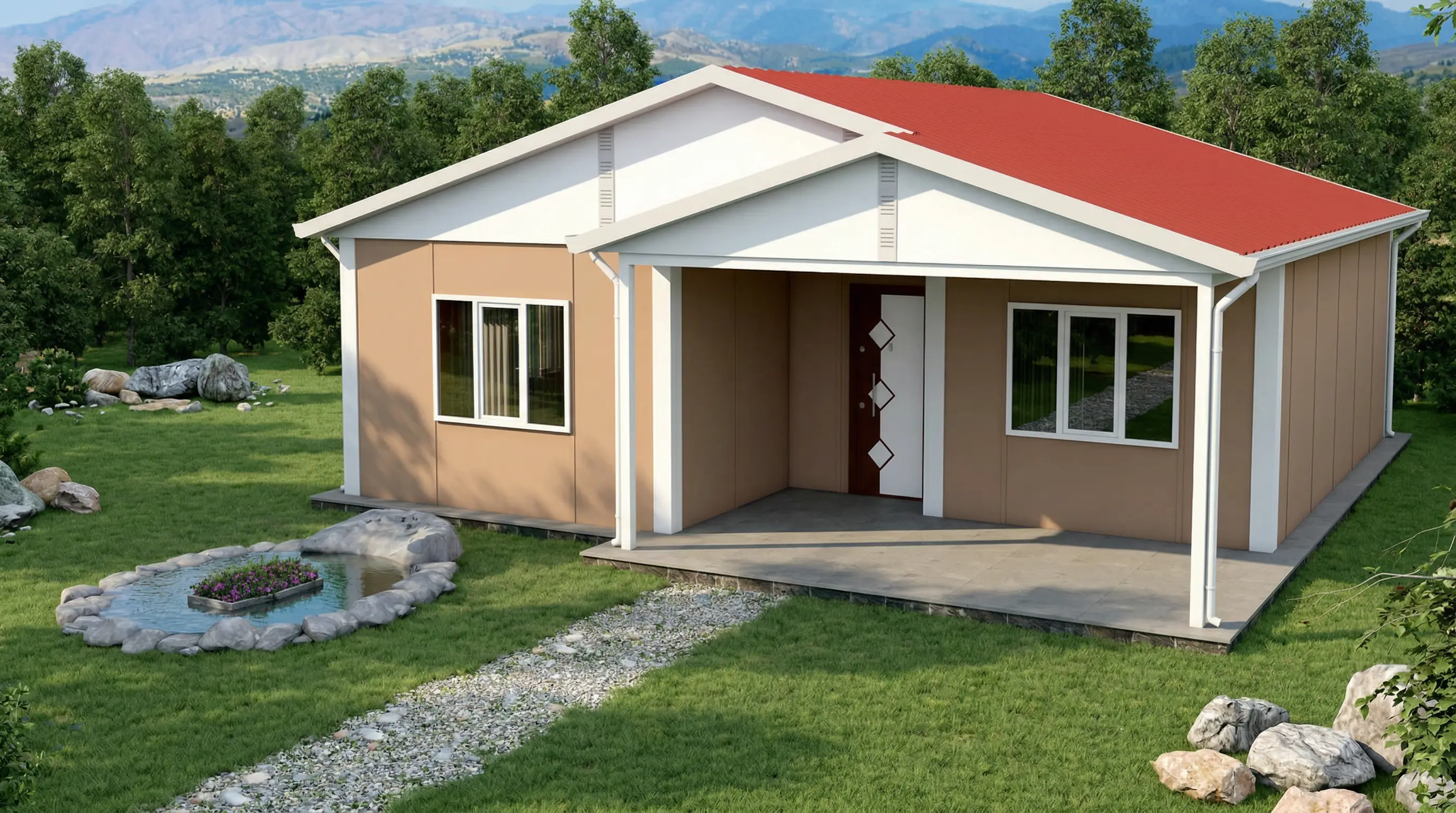 84 m² Prefabrik Ev Fiyatları