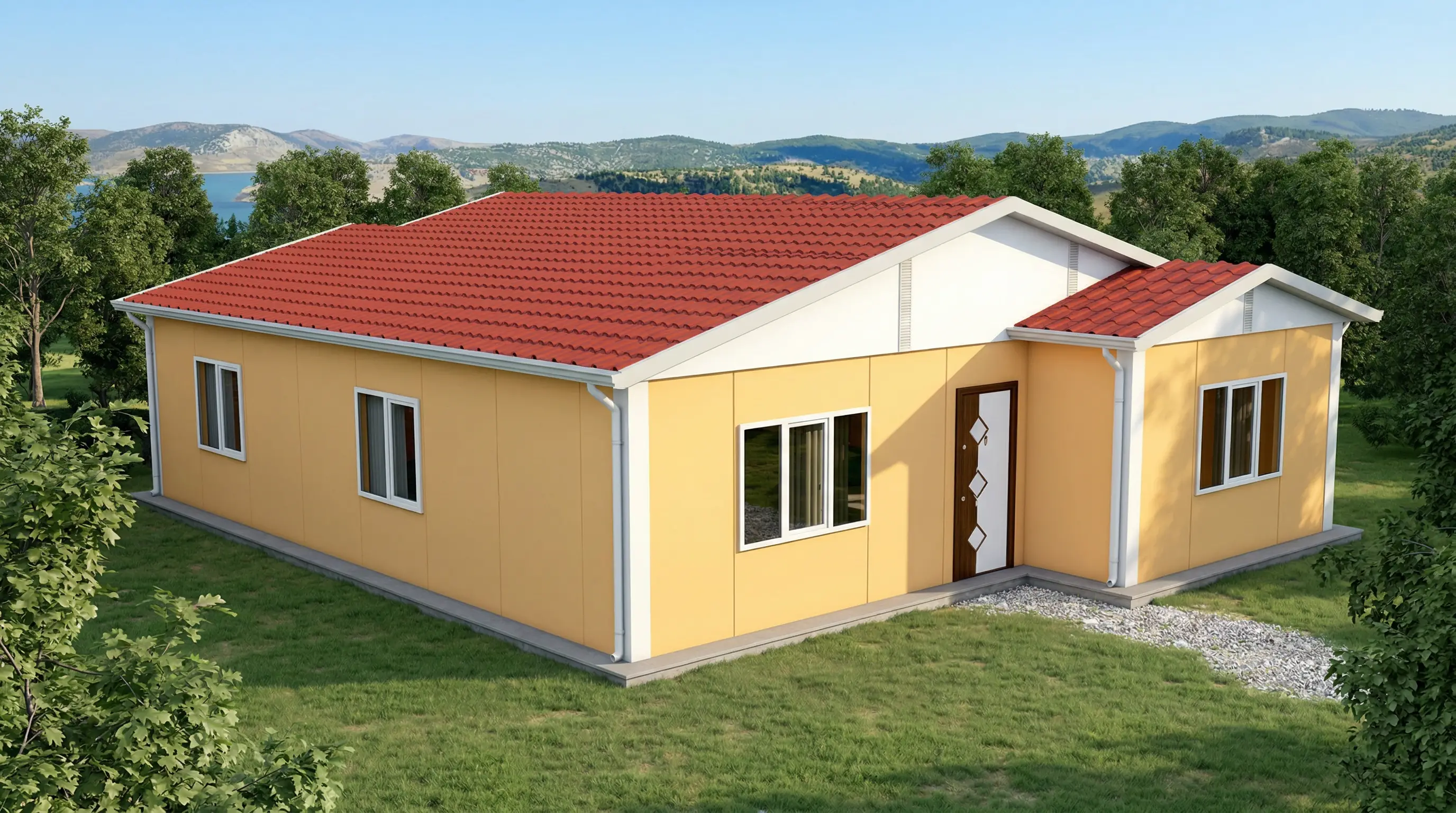86 m² Prefabrik Ev Fiyatları