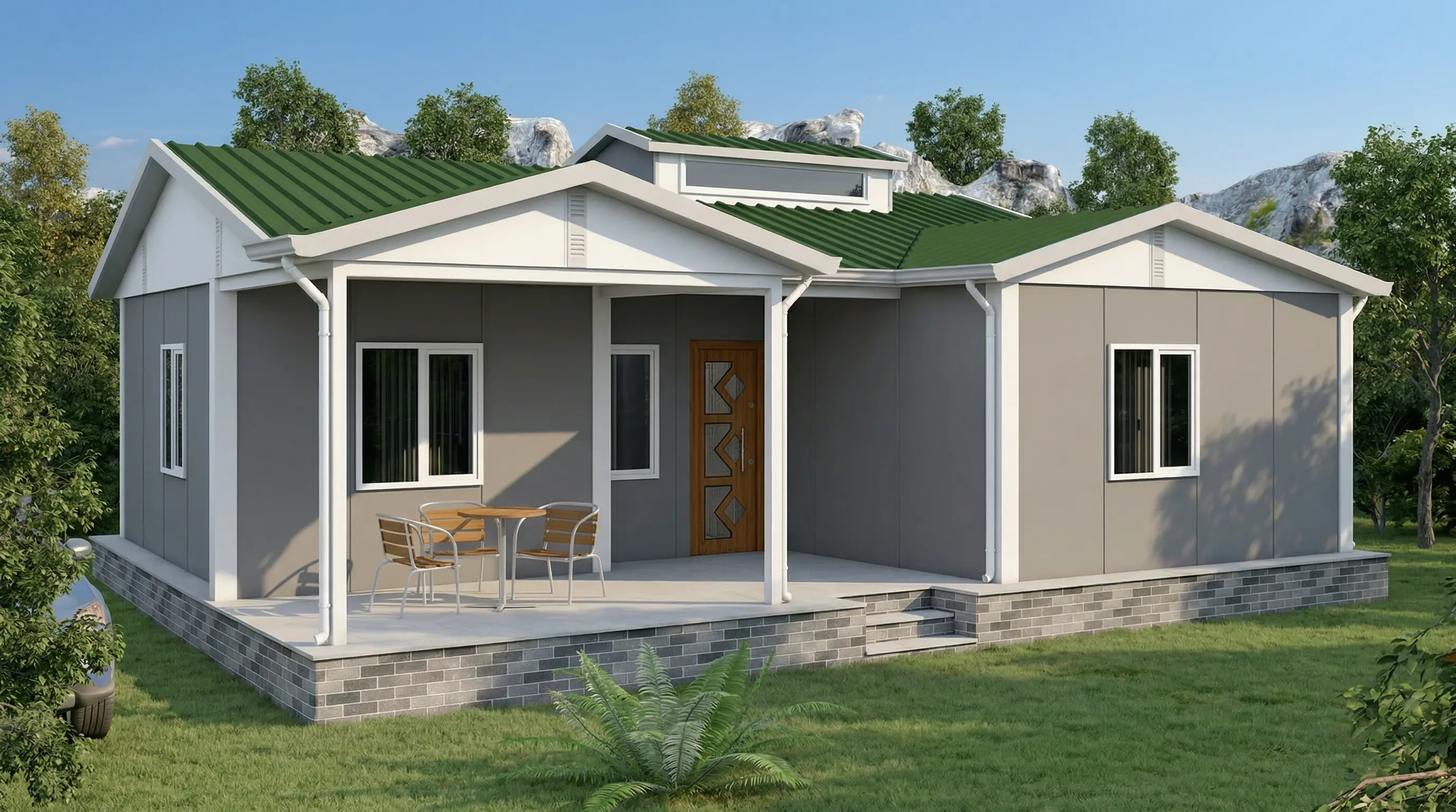88 m² Prefabrik Ev Fiyatları