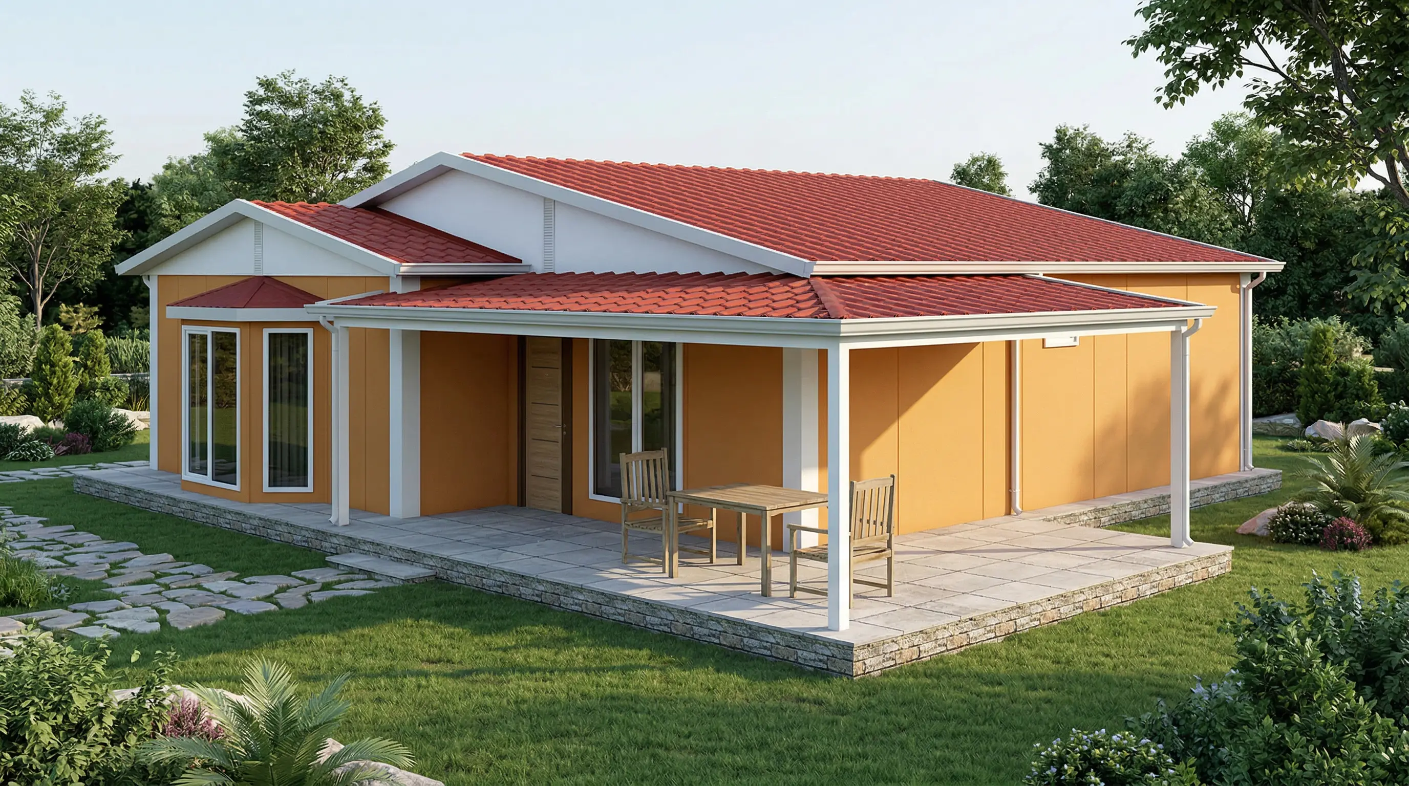 95 m² Prefabrik Ev Fiyatları