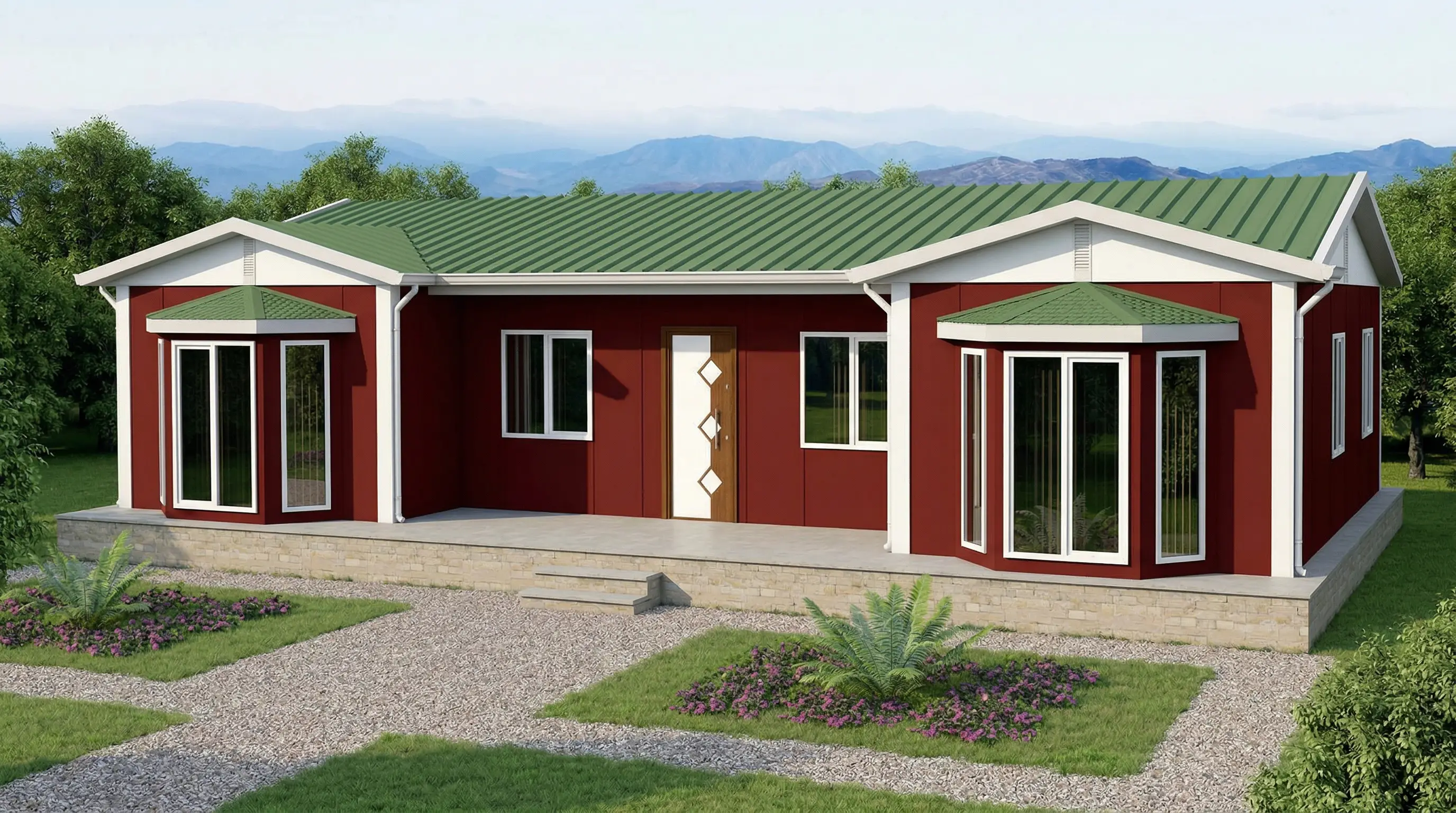 98 m² Prefabrik Ev Fiyatları